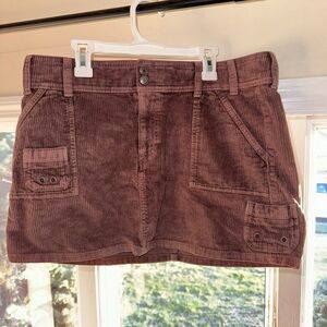 Old navy Corduroy Mini Skirt in Brown